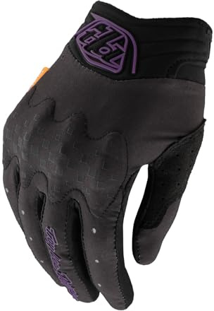Troy Lee Designs Womens Gambit Glove (2025) for Mountain Bicycle Biking MTB, Solid Black, Large