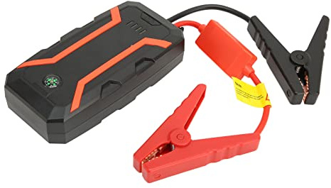 Focket Tragbares Auto-Starthilfegerät, 1500 A 12000 MAh 12 V Autobatterie-Booster-Pack mit 3 LED-Leuchten, Tragbares Powerbank-Ladegerät für Bis zu 7 L Benzin-/5,5 L-Dieselmotoren
