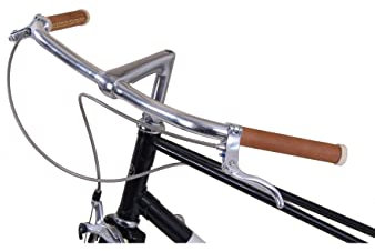 Gusti Cuir véritable - Sean K. Poignée de guidon en cuir Poignée de vélo en cuir marron