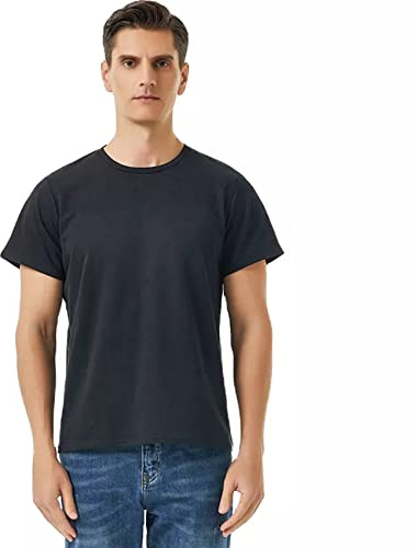 ZXCVB T-Shirt pour Homme Anti-Radiation 5G, vêtements de Protection Contre Les CEM, Blindage RF, Protection Contre Les radiations WiFi, Blocage des radiations Micro-Ondes