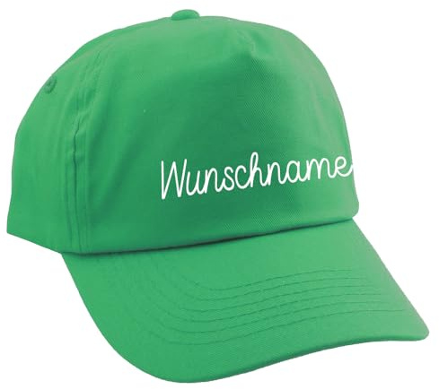 Elefantasie Junior Kinder Cap mit Namen oder Text personalisiert Verschiedene Ausführungen