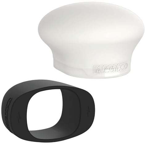 MagMod MagSphere 2 & MagGrip 2 Bundle, Magnetic Flash Diffuser Kit for On-Camera Photography, Modular Lighting Control System, Compatible with 99% of All Speedlites