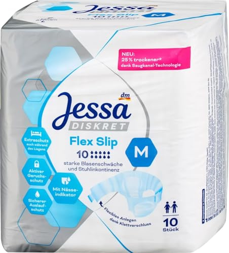 Jessa Diskret Pants Flexslip Gr. M, 10 St