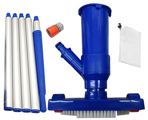 Aspirateur de piscine portable - Nettoyeur de piscine gonflable sur le sol - Outil de nettoyage de piscine portable Herramient