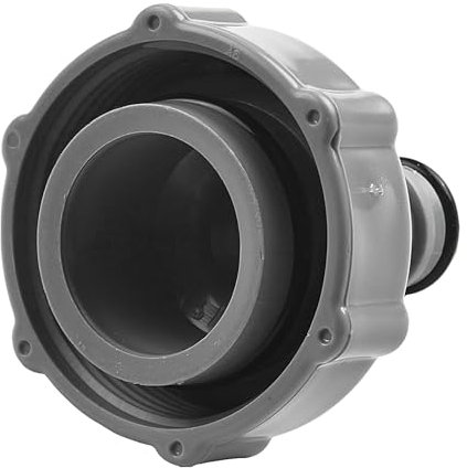 Válvula de drenaje de piscina, accesorios de manguera de piscina, adaptador de conector de piscina, pieza de repuesto de 3 x 3 x 4 cm para piscinas de montaje rápido, 3 x 3 x 4 cm, 16 g, construcción