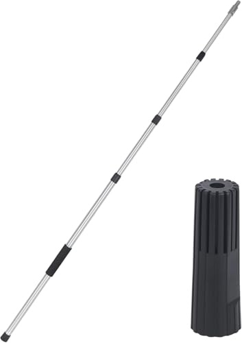 Lineslife 3.6M Extension Pole, Lightweight Durable Aluminum Alloy Telescopic Pole for High Ceilings Window Cleaning Paint Roller（Pole Only）