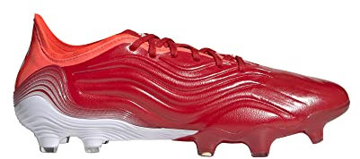 adidas Men's Copa Sense.1 Firm Ground Soccer Cleats, 8.0 M, Red/Footwear White/Solar Red