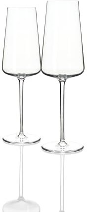Schott Zwiesel Passionata Champagnerglas x2, Kristallglas, Flöte, Champagnerglas, 325 Milliliter