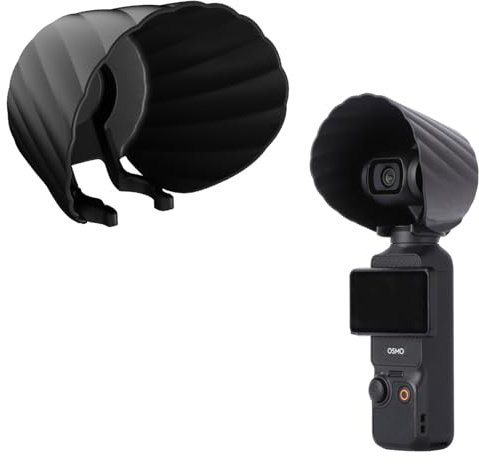 Paraluce per DJI OSMO Pocket 3 Obiettivo Della Macchina Fotografica Copertura Protettiva Antiriflesso Parasole Schermo Custodia Protettiva Cap Lens Sun Cover per DJI OSMO Pocket 3 Accessori