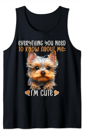 Teacup Yorkie Harness Plush Small Yorkshire Terrier Teacup Tank Top