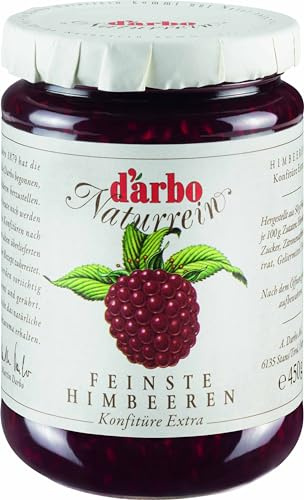 Darbo Naturrein Himbeer Konfitüre Marmelade 6 x 450 g