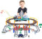 JONRRYIN Tren Juguete Electricos para Niños, Juguetes Infantiles de Pista para Coches, Transporte Urbano Ferrocarril Tren Juegos, Tren Navidad Cumpleaños Regalo para Niños Niñas (102)