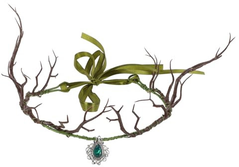 Yardenfun Feenbaum-kopfschmuck Zweige Krone Stirnband Damen-kopfschmuck Schmuck Exotisches Braut-haarband Für Hochzeitsfeiern