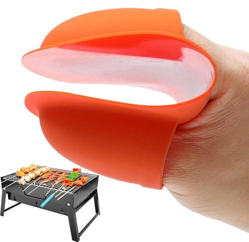 Guanti da cucina in silicone, leggeri e resistenti al calore, comodi e flessibili, sicuri per forno, grill, microonde