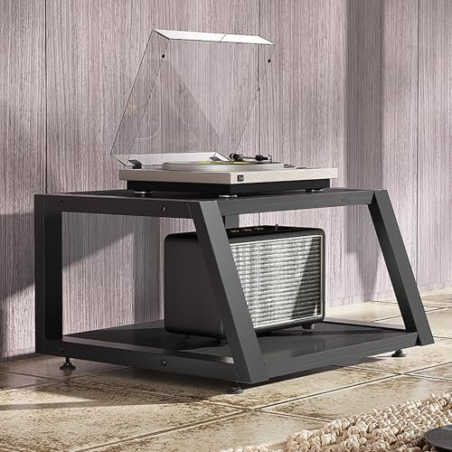 Genérico Estante para Juegos, Soporte para Medios, Soporte de Audio, Estante para Consola de Videojuegos, Soporte para DVD, Soporte para proyector, Soporte para Altavoces, Soporte para Tocadiscos, es