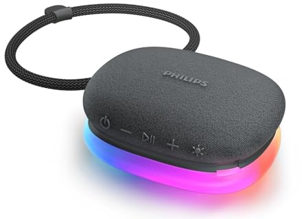 Philips Altavoz Bluetooth con luces TAS2307BK/00