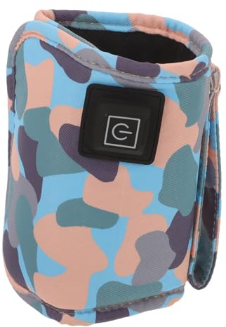 Hemobllo Calentador Portátil Para Biberones Con Funda Térmica De Tres Ajustables Por Usb Práctico Para Exteriores y Bolsas De Leche Niño Niña