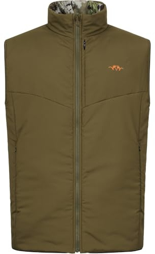 Blaser Wendeweste Endeavor HunTec Dunkeloliv/HunTec Camo, XL