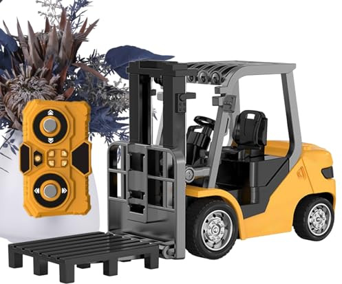 Pelle Télécommandée - Jouets De Camion À Benne Basculante | Jouets De Tracteur De Pelle RC, Jouet De Pelles RC Avec Lumière, Voiture Jouet De Véhicules De Construction Pour Garçons, Cadeau D'anniversa