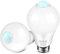 Boxlood Lampada a LED con Sensore di Movimento E27 12W, 1000 LM Luce Bianca Calda 3000K Auto On/Off Lampadine con Sensore Crepuscolare, PIR Sensore Illuminazione di Sicurezza per Veranda Scale
