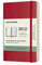 Moleskine - Agenda Settimanale 18 Mesi, Agenda Tascabile 2021/2022, Weekly Notebook con Copertina Morbida e Chiusura ad Elastico, Formato Pocket 9 x 14 cm, Colore Rosso Scarlatto, 208 Pagine