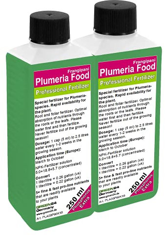 GREEN24 Engrais pour frangipanier, plumeria, fleur des temples engrais liquide HIGHTECH 500ml