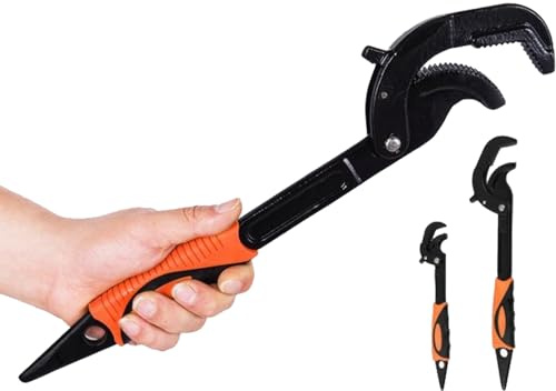 YWHWXB Multifunktions-Zauberschlüssel, Universal Einstellbare Schraubenschlüssel Set Selbst Set, Rohrschlüssel für Auto Reparatur und Home Maintenance, 2Pcs