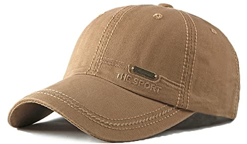 YAMEE Denim Baseball Cap Herren Damen,Basecap Sonnenhut Unisex Sportkappe,Baseballkappen Herren für Outdoor-Aktivitäten Angeln,Camping