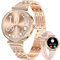 CIVO Smartwatch Donna Orologio Chiamate: Bluetooth Impermeabile Sport Fitness Tracker Contapassi Compatibile Android iOS Oro Rosa