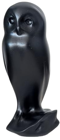Parastone uggla (Chouette) skulptur efter Francois Pompon, dekorativ figur, 11 cm, i presentförpackning