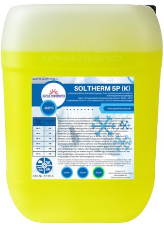 Solarflüssigkeit 25 l gelb Gemisch bis -32° C Frostschutz, Solarfluid, Solarliquid, Wärmeträgermedium