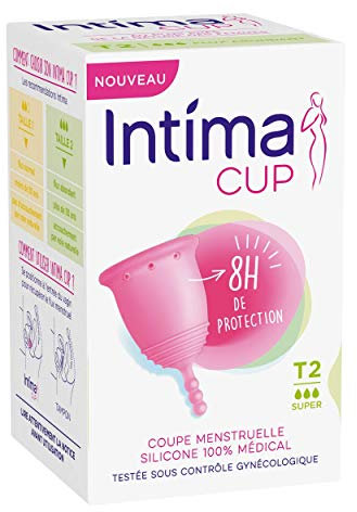 Intima Cup, Menstruationstasse Größe 2 - Riesiger Fluss