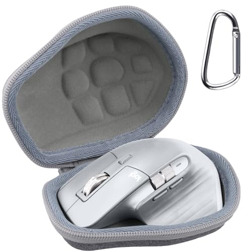 Aenllosi Estuche Rígido para Ratón Logitech MX Master 4/3/3S/2S,Gris