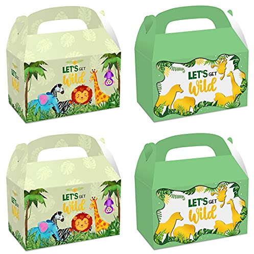 Animal Party Favor Taschen, Geschenktüte mit Tiermotiven, Kindergeburtstagsparty Goody Bags, Taschen für Bauernhof Tier Party liefert