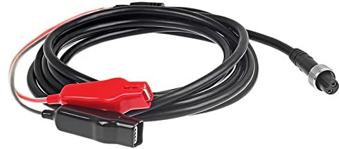 Jwodo 10Feet Electric Fishing Reel Power Cord Cable, Compatible with Daiwa Tanacom 750 1000 500, Seaborg 500MJ, Leobritz, Shimano, BeastMaster, ForceMaster