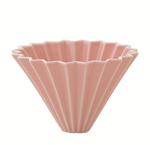 Gotero de café de cerámica, Filtros de café, Cafetera de cerámica de forma cónica, Portapapeles de filtro de taza de café , Cono de filtro de café de porcelana para uso de oficina en casa,C,01