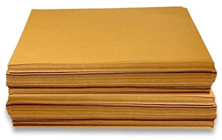 Manteles individuales de papel de paja de 30 x 40 cm, desechables – 1000 hojas desechables neutrales para el hogar, cocina, restaurantes para fritos y platos