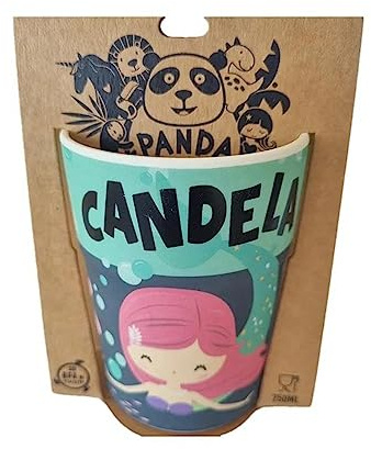 PLUS HOME Vaso o taza Con Nombre Personalizado o animal.Candela