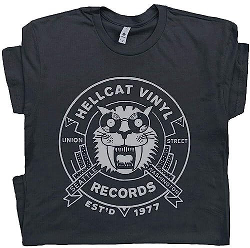 Vinyl Record Store T Shirt Dj Turntable Player Vintage Rock Band Cool Graphic TeeS