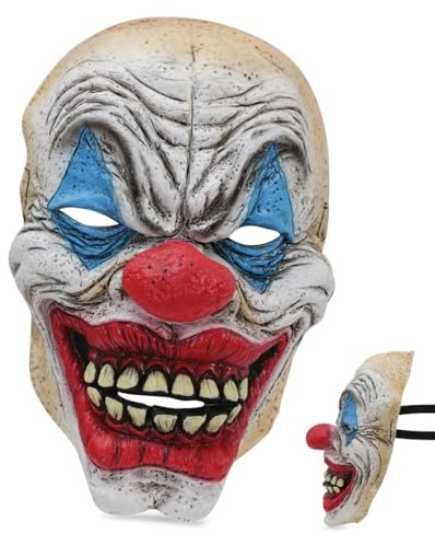 🤡 Horrormaske Clown – Unheimlicher Blickfang für Halloween & Grusel-Events