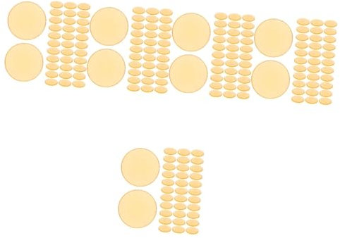 Abaodam 5 Sätze Bingo-chips Bingo-spielmarken Belohnungschips Farbiger Bingo-chip Plastik Chips Bingo Trinkspiel Pokerkarten Spielchips Spielmarker Aus Kunststoff Abs Orange 100 Stück * 5