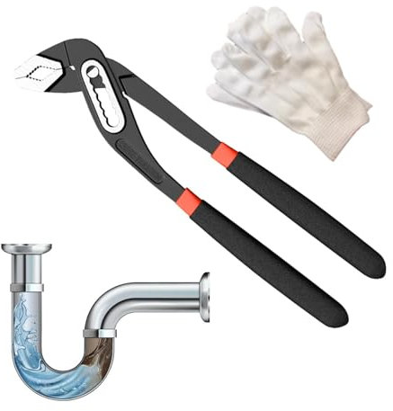 Alicates Para Bombas De Agua - Alicates Para Cerraduras De Canales, Alicates De Mandíbula De Agua - Juego De Herramientas, Alicates Para Apretar Tuberías De Agua Para Reparación Del Hogar,