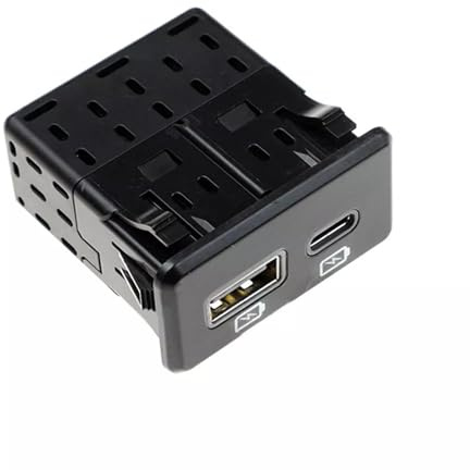 Ddujbtp Adaptador de puerto auxiliar USB para T98Q7-6RR0A T98Q76RR0A 795405062 T99Q7-6LB0A T99Q7-6LB0B, cargas rápidas