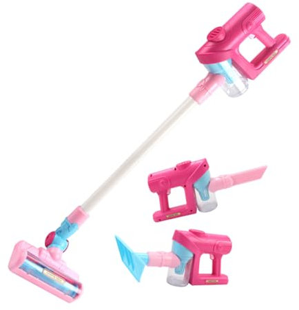 Mipcase Pretend Vacuum Cleaner Toy for Boys and Girls Dust Catcher Simulation Sound Role Play Cleaning Toy for Boy Girl Home Scene Plaything