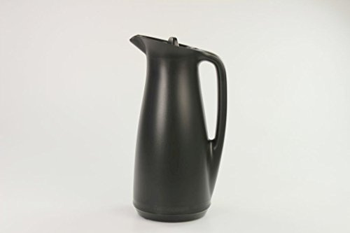 TUPPERWARE Exclusiv ThermoTup 1 L schwarz Thermoskanne Thermowächter Elegance P 19352