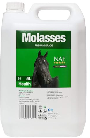 NAF Molasses 5L Horse Feed Enhancer & Appetite Booster