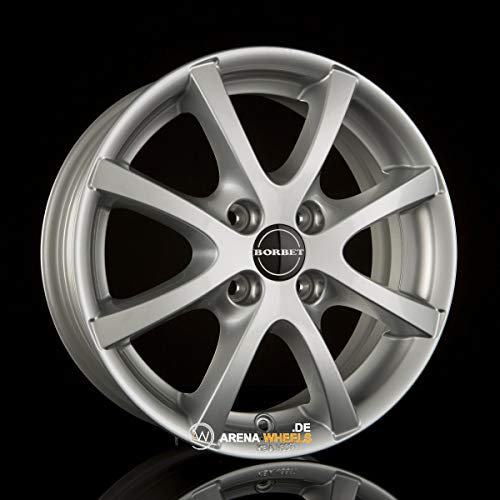 BORBET LV4 6.5J x 15 Zoll ET 35 LK 4x100 Alufelge Felge KBA NEU