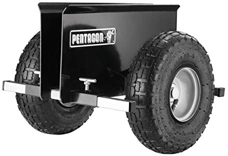 PENTAGON Herramientas | Plataforma de empuje de panel | Madera contrachapada - Puertas - Yeso, negro