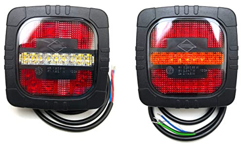 MelTruck® 2- und 3-funktionale LED-Rückleuchten für LKW's, Anhänger, Wohnwagen, Schlepper, langsamlaufende Fahrzeuge usw.