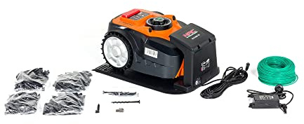 NAC RLM1000-DY robot cortacésped NAC, superficie de trabajo máxima 1000 m2, controlado con un smartphone, Bluetooth, WIFI